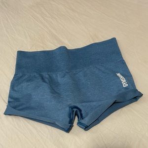 Gymshark light blue shorts size S